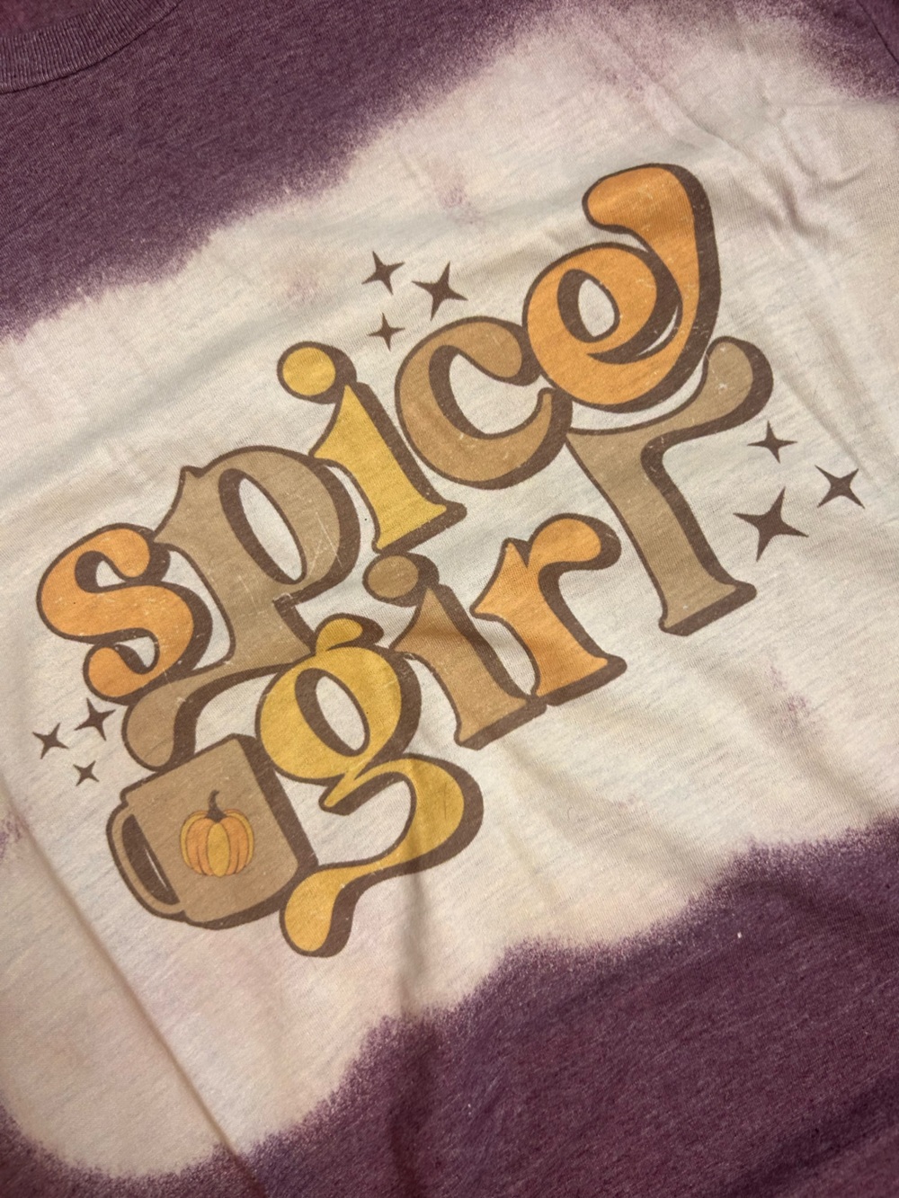 Gildan Retro Yellow Brown 'Love & Peace' Graphic Art Print
